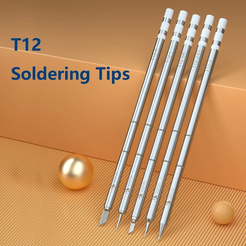 

​​Professional ​​Master Xu T12 Soldering Tips Set for Deackimei Station, for Precision Electronics Repair and DIY Soldering
