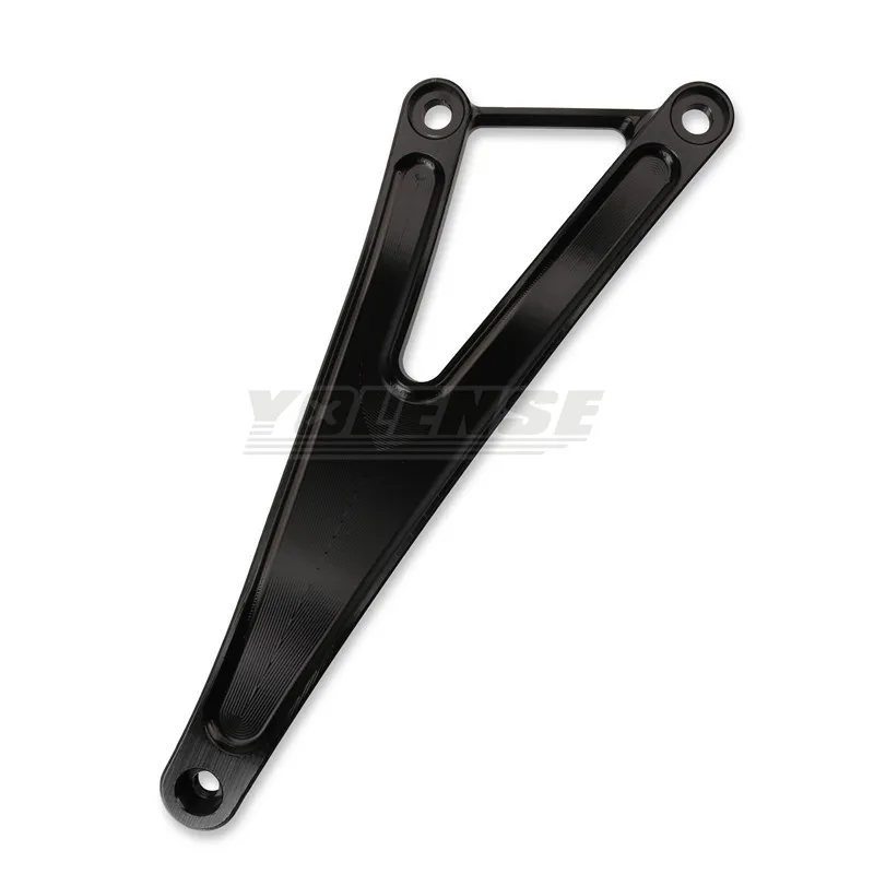 Motorcycle Accessories Foot Peg Exhaust Hanger Bracket Rear Footrest Blanking Plate Fit For ZX-6R ZX6R ZX-636 ZX636 2024 2025