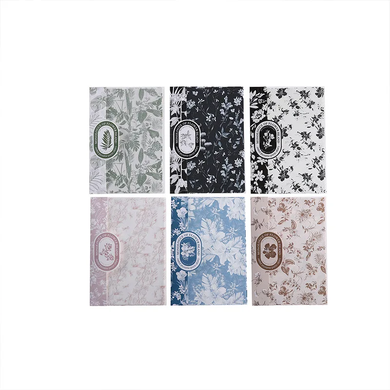 

24sets/lot Memo Pads Material Paper Hua Yu Monologue Collection Journal Scrapbooking paper Background Decoration Paper