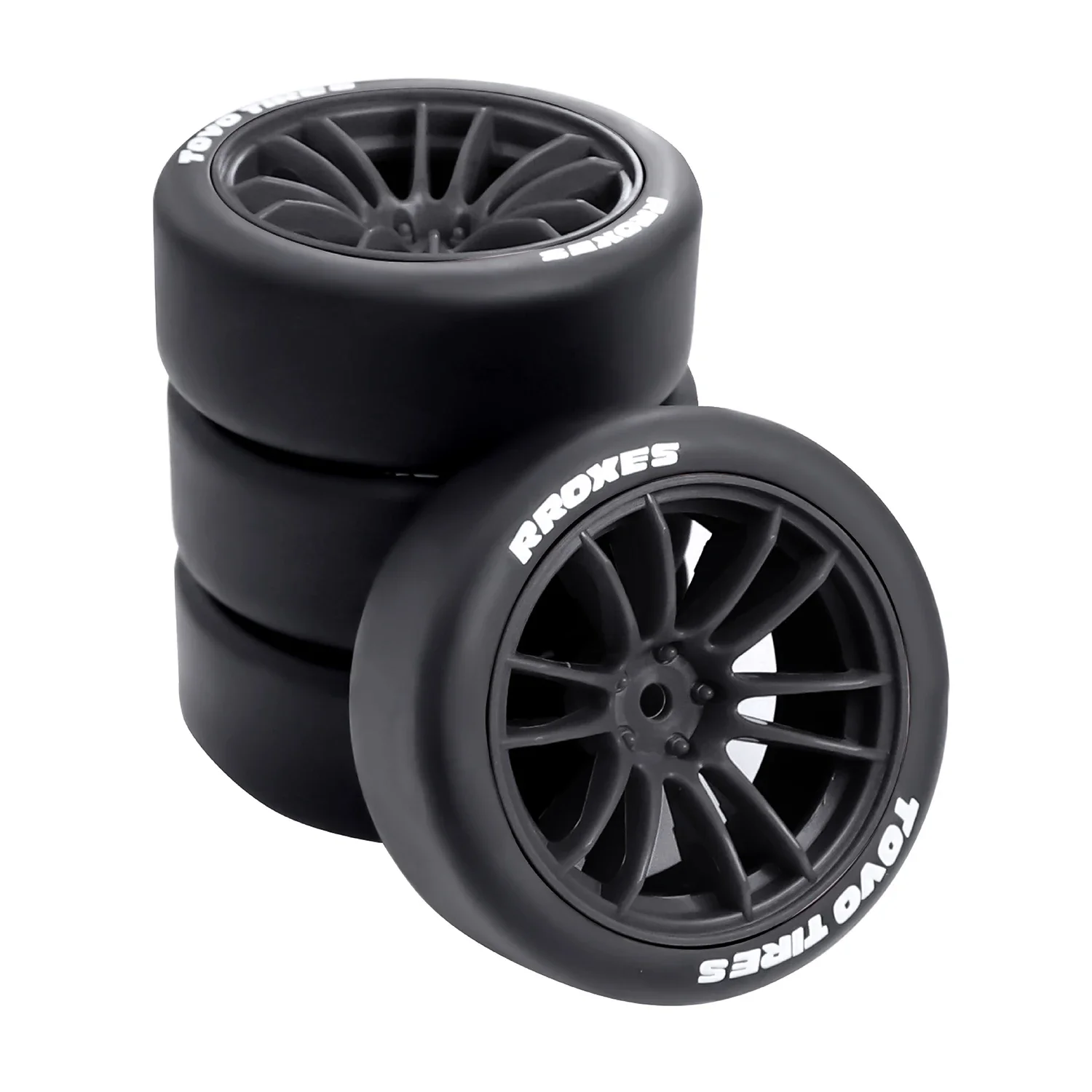 12 مللي متر عرافة 66*26 مللي متر الإطارات عجلات ل 1/10 LC PTG-2R طامية 1/10 XV01 xv02 HSP MJX 10303 10304 xts-s10/ TRAXXAS Mini رالي فورد