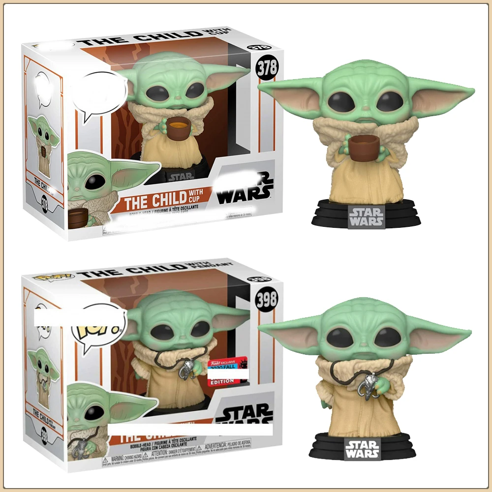 

Funko Pop Movie Star Wars Action Figures Master Yoda Creative Styling Design Cute Q Version Models Toys Dolls Gifts for Children