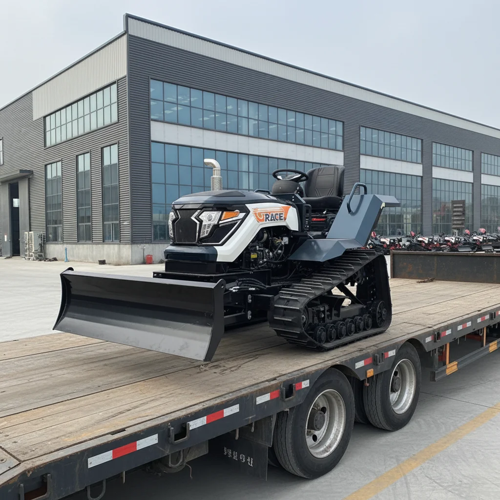 

Customize Compact Tractor with Full Attachments: Trencher, Ditching, Bulldozer, Excavator for Orchard