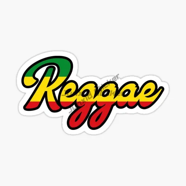 

Bob Marley One Love Jamaican Car Stickers Travel Decoration Accessories for Laptop Bike Decals