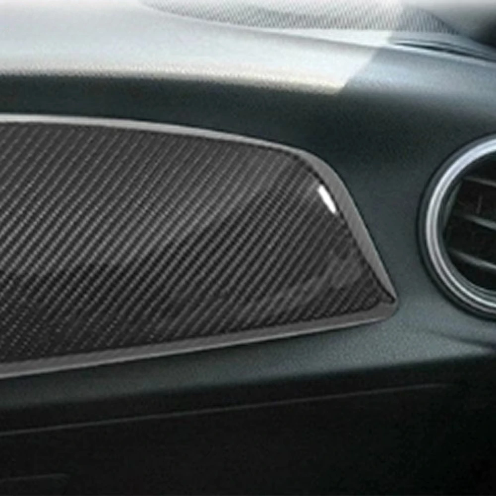 الكربون الجاف الجانب الأيمن داش غطاء لوحي الكسوة ل GT86 FT86 BRZ 12-20 LHD مجموعات الداخلية