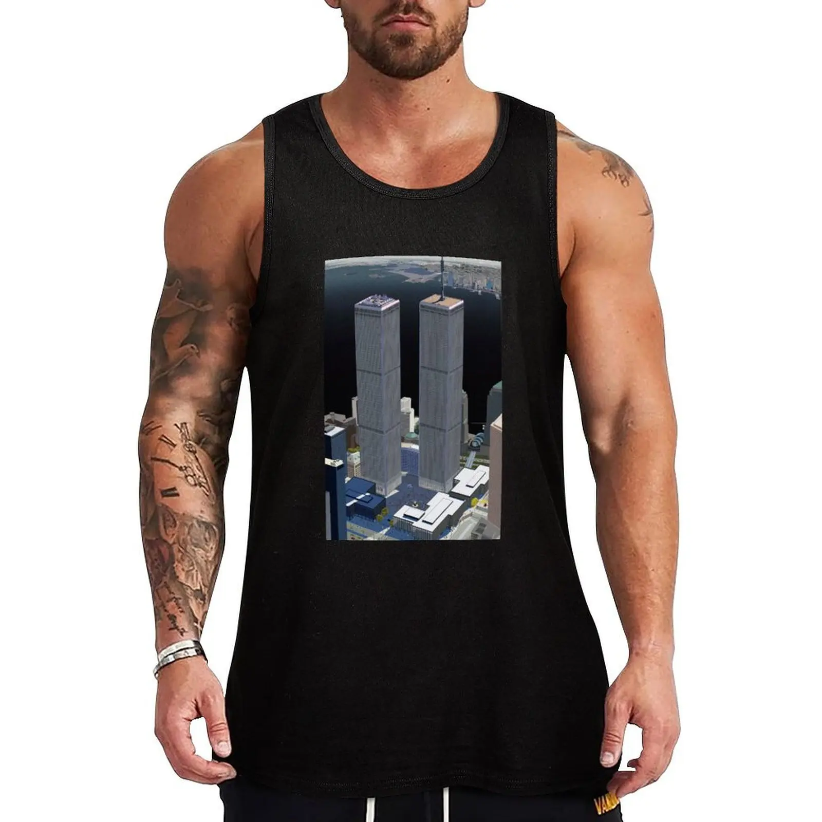 

A Day in the Life Tank Top sleeveless shirt man gym cute tops muscle t-shirt Men's gym