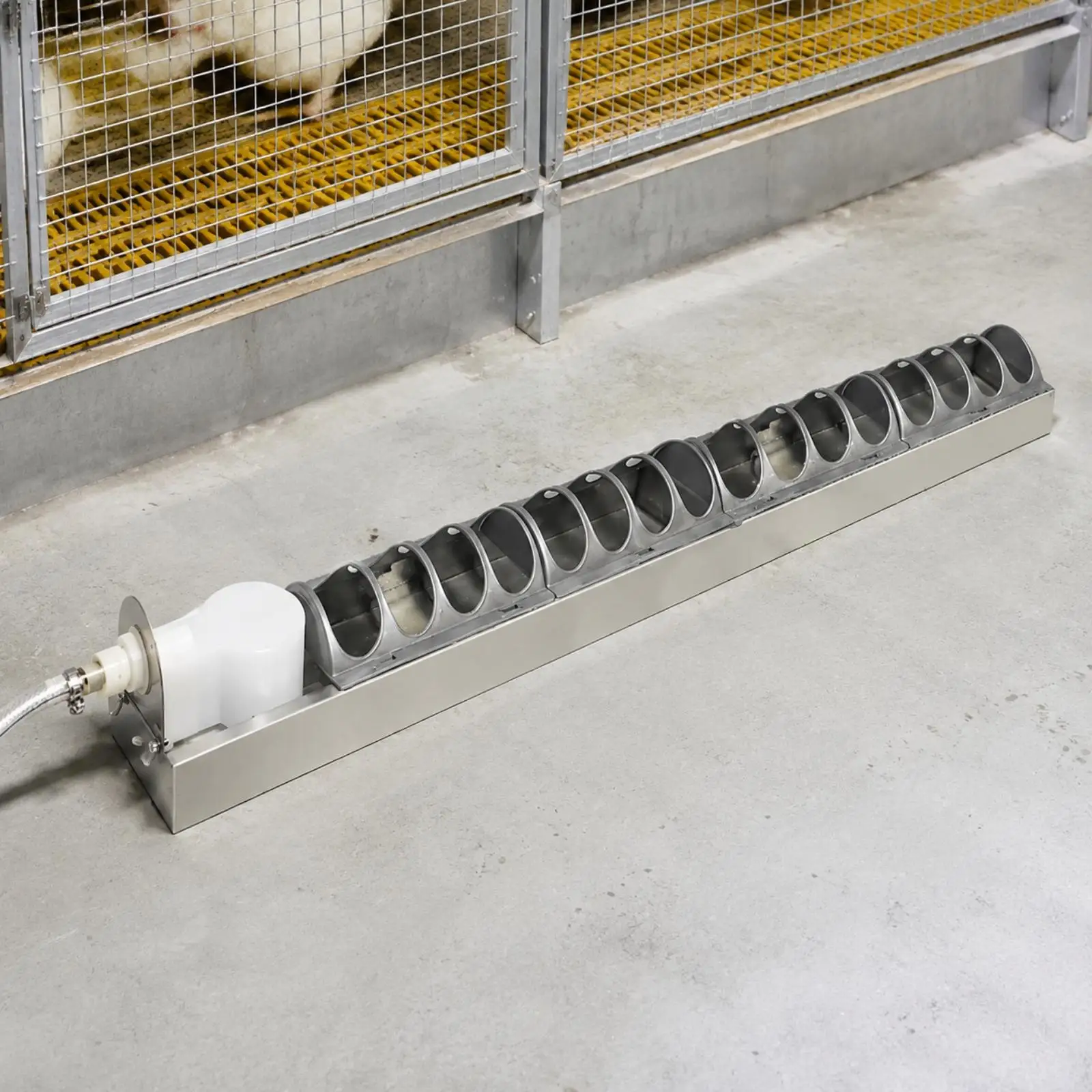 automatic-chicken-water-dispenser-with-float-control-stainless-steel-poultry-drinker-trough-for-backyard-coop-use