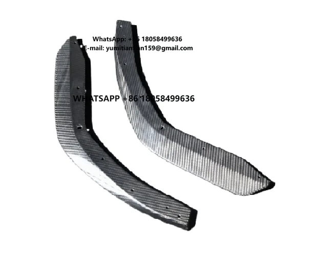 

Factory Direct Customized Carbon Fibre Front Lip Corner Trim Set Automotive Performance Parts Decoration