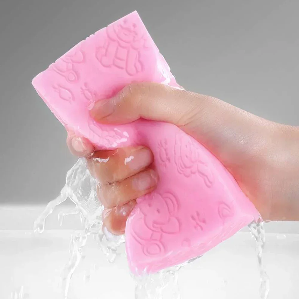 Scrub esfoliante Spazzola per doccia Scrubber per il corpo morbido Spugna da bagno Scrub per il corpo Esfoliante Detergente per la pelle Rimozione della pelle morta Bagno