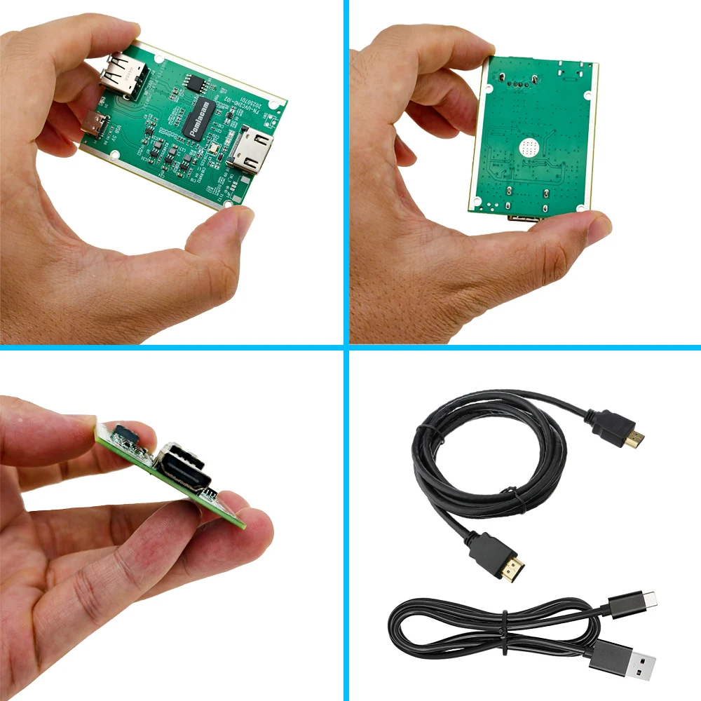 U2H USB to HDMI Adapter for DJI Osmo Pocket 3 – 1080P@60Hz MJPEG, Plug & Play UVC to HDMI for Live Streaming & Teaching