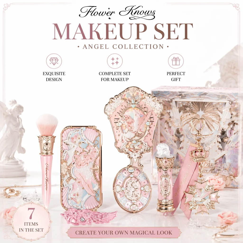 Flower Knows Knight Unicorn Full Makeup Collection Base Set
