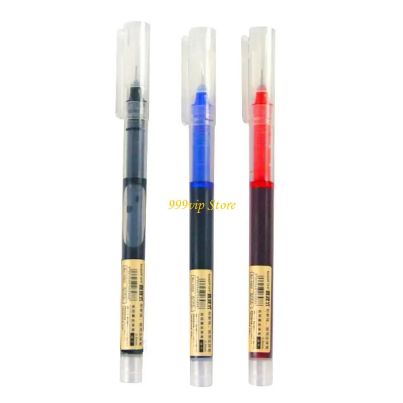 

C90C 0.5mm Gel Pen Neutral Pen Black/Red/Blue Gel Pen Signing Pen Quick-Drying Gel Pen for Journaling Writing