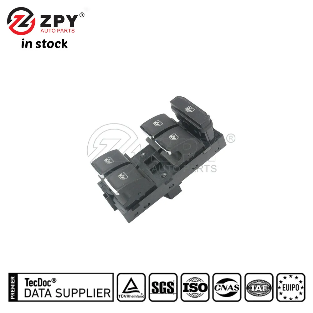 

ZPY Front Left Driver Side Power Window Switch For Volkswagen Golf 5GG 959 857