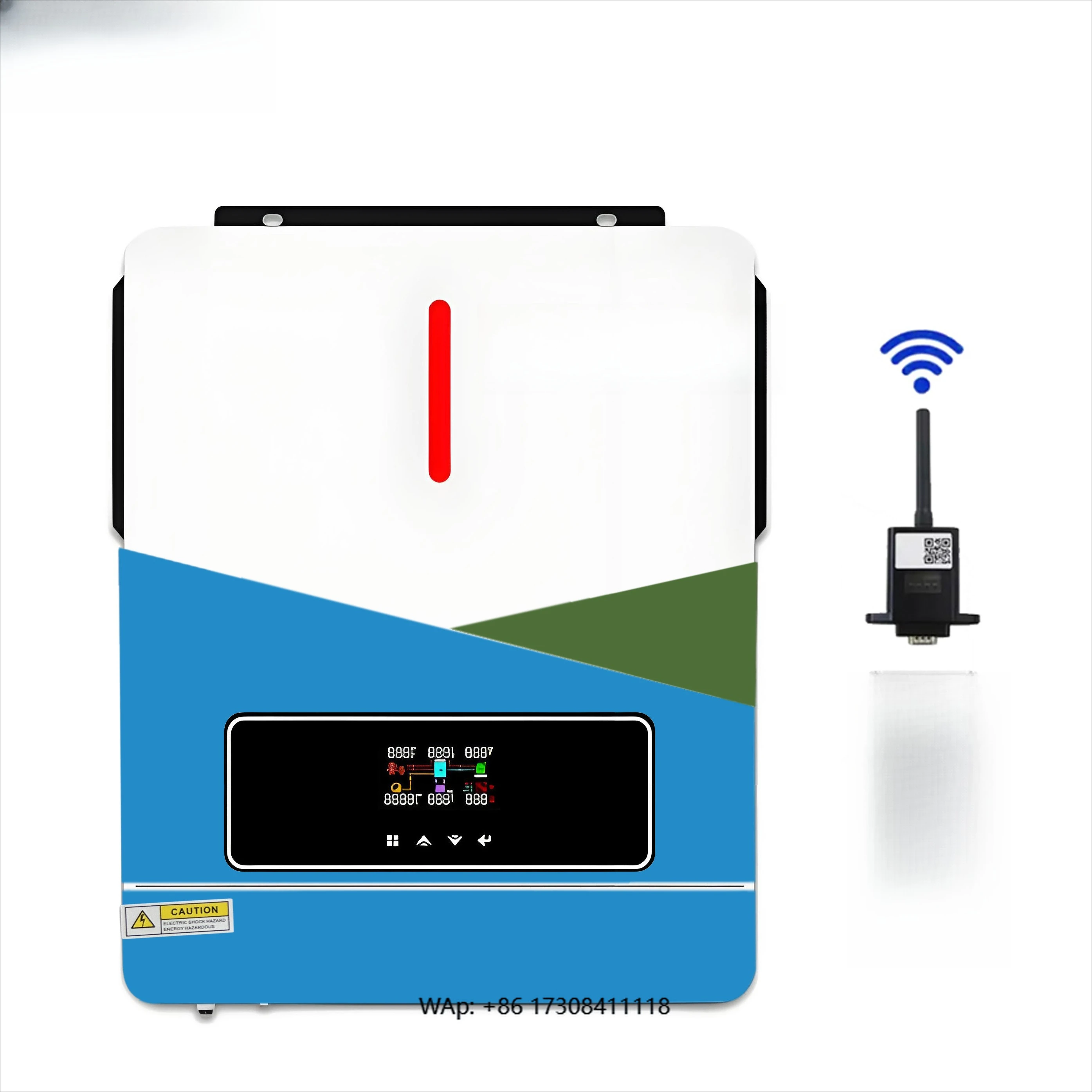

On Grid Off Grid 6.2kw 48v UPS High Frequency 6200w Hybrid Solar Inverter with MPPT Charge Controller for Home Solar System