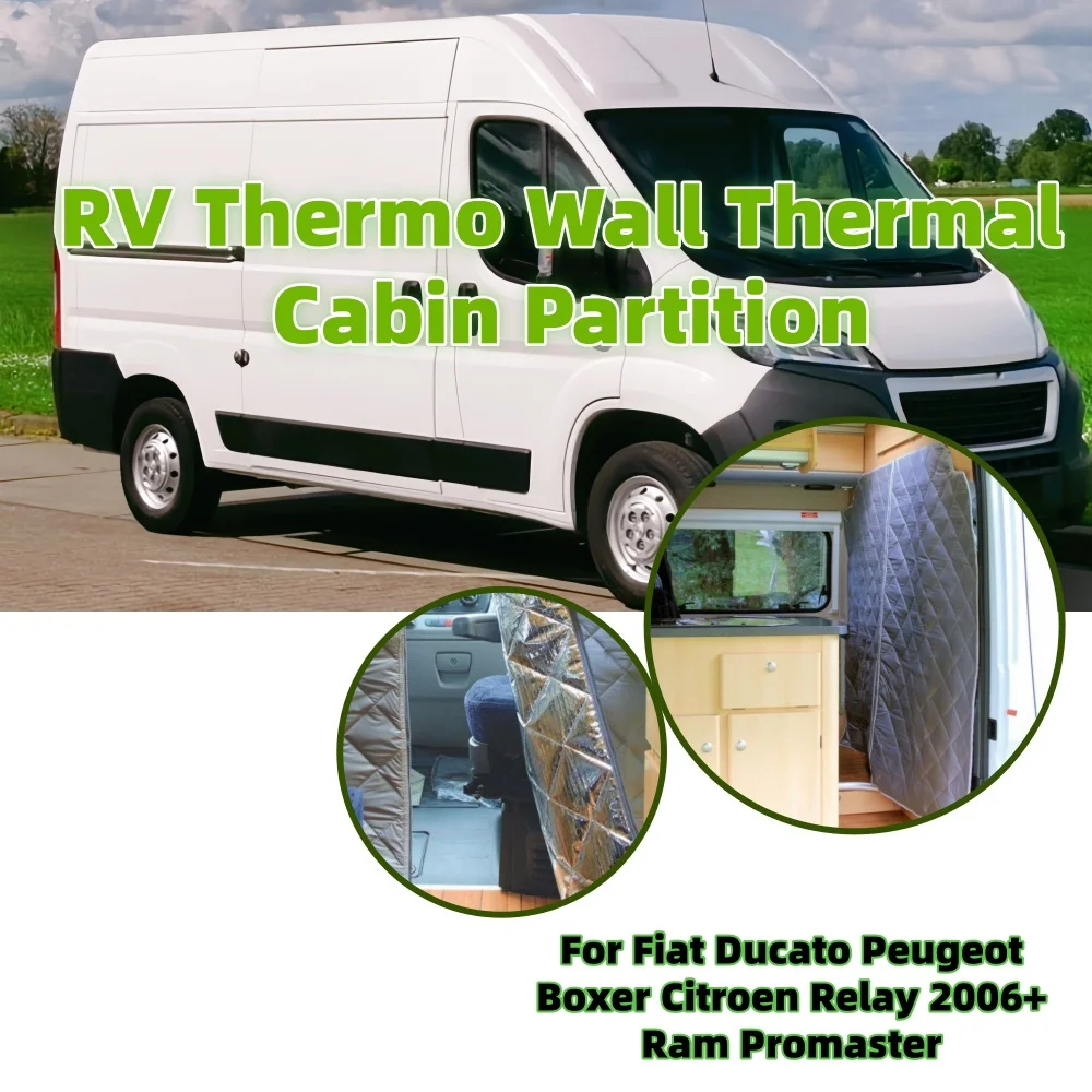 RV Thermal Insulation Cover Winter Interior Insulation Parts For Fiat Ducato Peugeot Boxer Citroen Relay 2006+ Ram Promaster