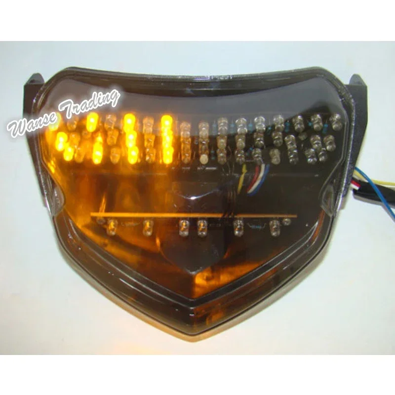 waase Rear Tail Brake Turn Signals Integrated Led Light Smoke For 2004 2005 SUZUKI GSXR600 GSXR750 GSXR GSX-R 600 750 K4 K5
