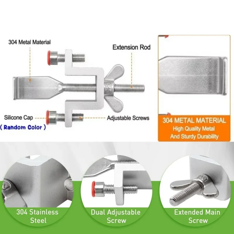 휴대용 도어 잠금 여행 호텔 잠금 듀얼 너트 조정 개인 정보 보호 도어 잠금 홈 보안 도어 스톱에 대한 도난 방지 도어 스톱퍼