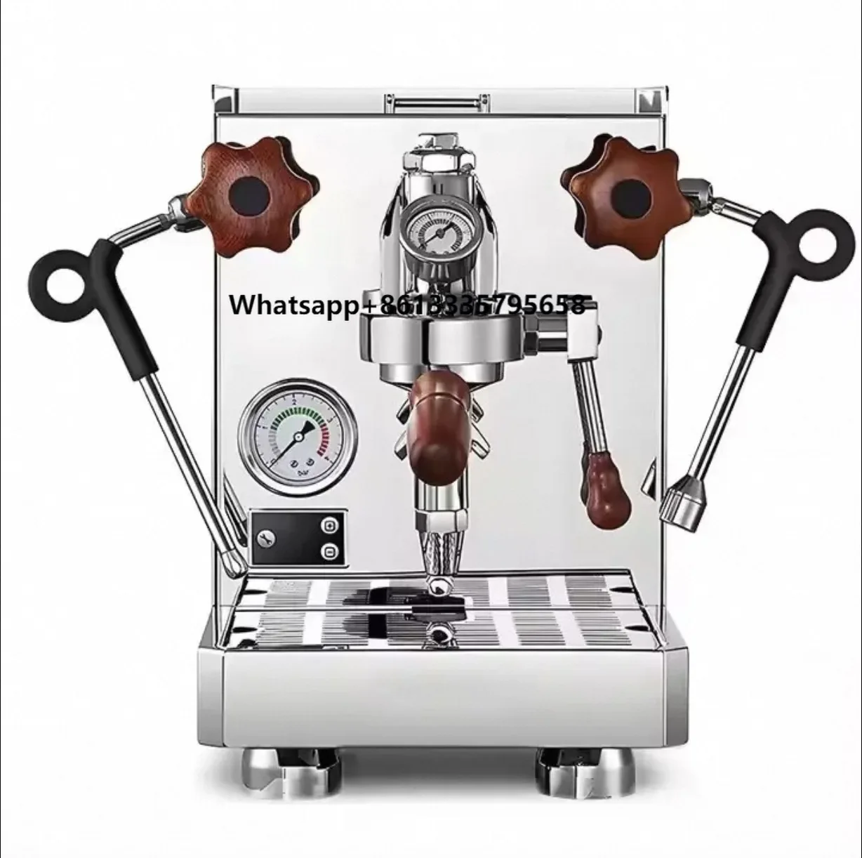 

Professional 15 Bar 58mm Lever Commercial Espresso Coffee Machine Rocket for Hotels and Cafes Electric Portable
