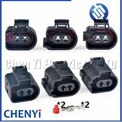 2 Pin auto Parking Brake Actuator connector solenoid valve plug 1J0973722 1J0973722A 6X0973722G 1717692-1 1717692-2