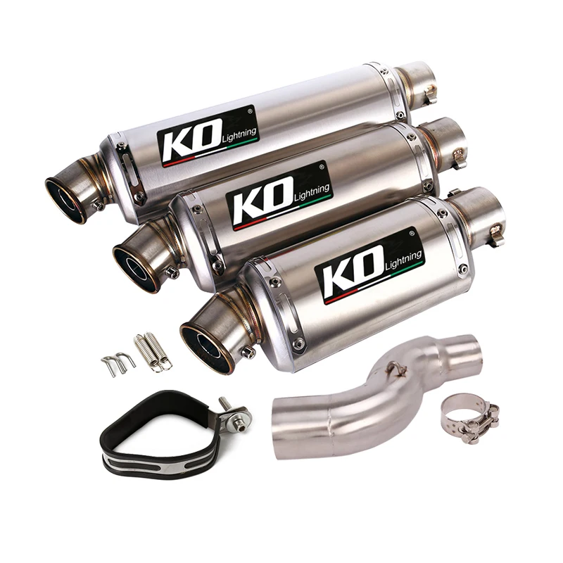 

Mid Pipe For Honda CTX 700 Any Year Motorcycle Exhaust Link Tube Stainless Steel Connect Muffler Silencer With DB Killer