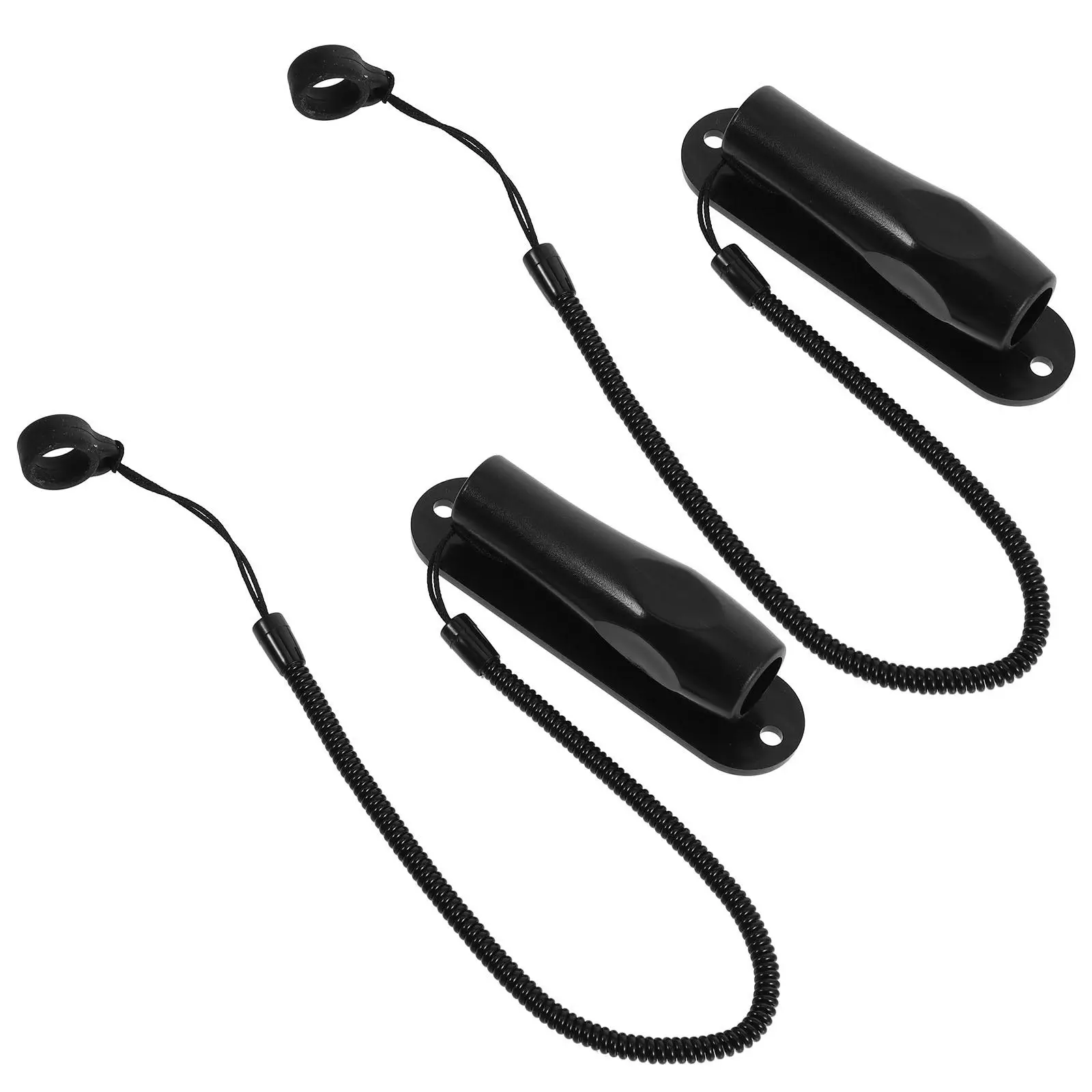2 Pcs Anti-lost Pen Lanyard Holder for Stylus Clipboard Tablet Stand with Tether Retractable Holders Leash Elasticity