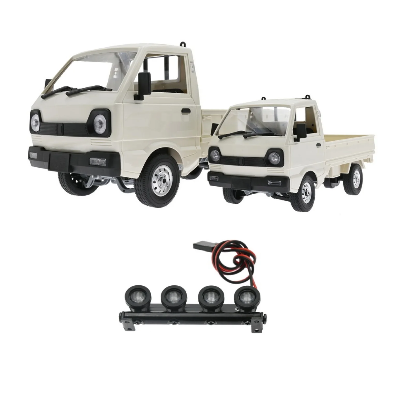 TRX4M سقف LED ضوء مستدير محاكاة 5-7 فولت ملحقات المصابيح ل 1/18 RC الزاحف سيارة Traxxas TRX4-M المدافع ترقية أجزاء