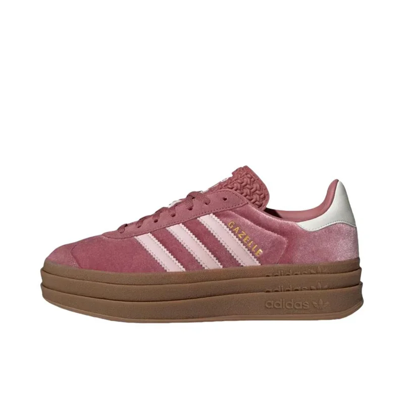 Adidas Originals Gazelle Bold Scarpe da skateboard leggere, comode, versatili, casual, basse, da donna