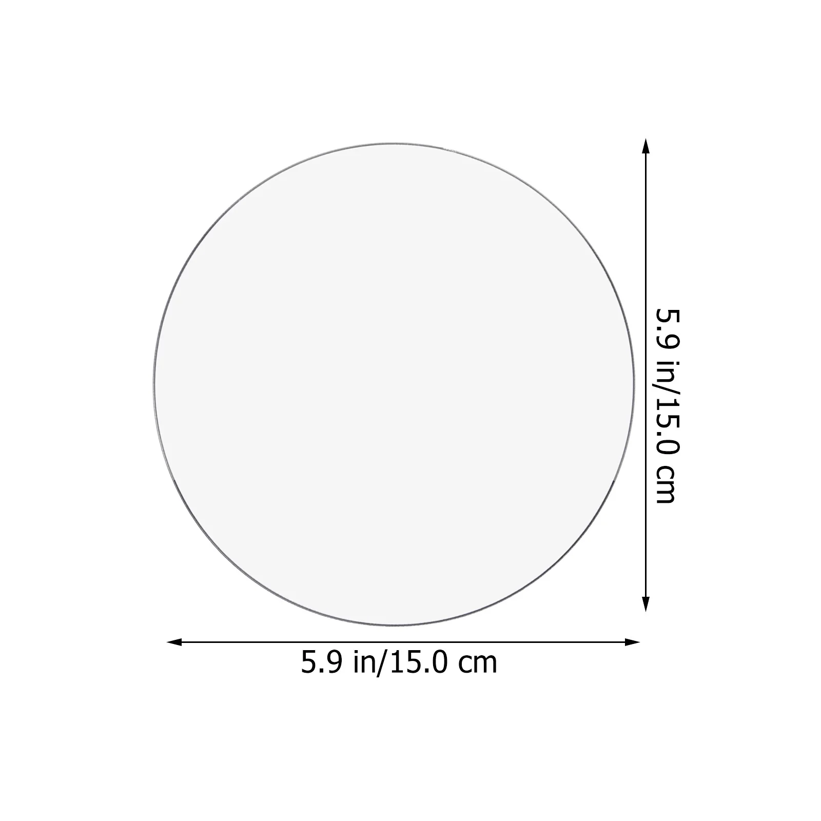 Convex Anti-Theft Mirror Lightweight Wide Angle Lens for Corner Blind Spot Garage Road Traffic Security Convex Mirror