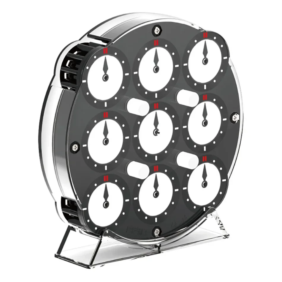 Qiyi 2020 Chuanshi horloge Puzzle Qiyi professionnel vitesse magnétique spécial collecteur Cube aimant horloge jouets éducatifs cadeau