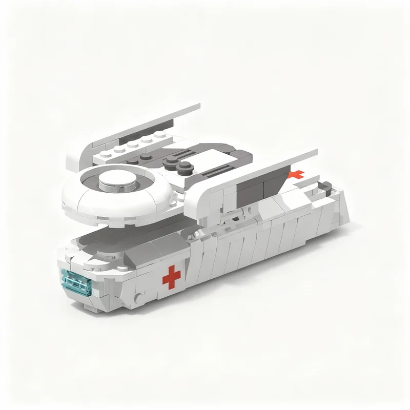 692pcs MOC Oberth Class Variant Pack Space Model Building Blocks Construction Toys Idea Creative Christmas Gift Education Brick