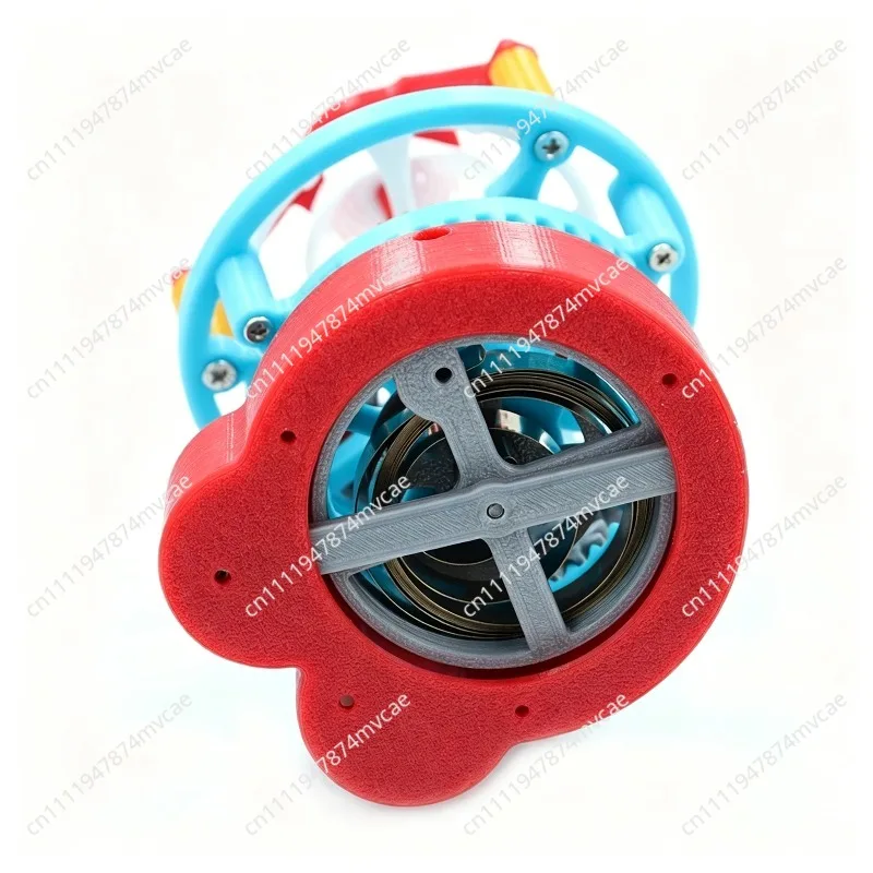 3D Printing Model Mechanical Tourbillon Model  7x7x10CM Watch Science Principle DIY Handmade Ornament