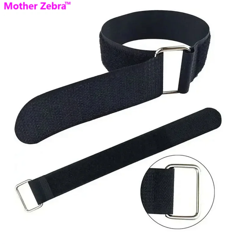 Fasteners Hook Loop Customizable Reverse Buckle Nylon Cable Ties Straps Sticky Fastener Tape Athletic Tape