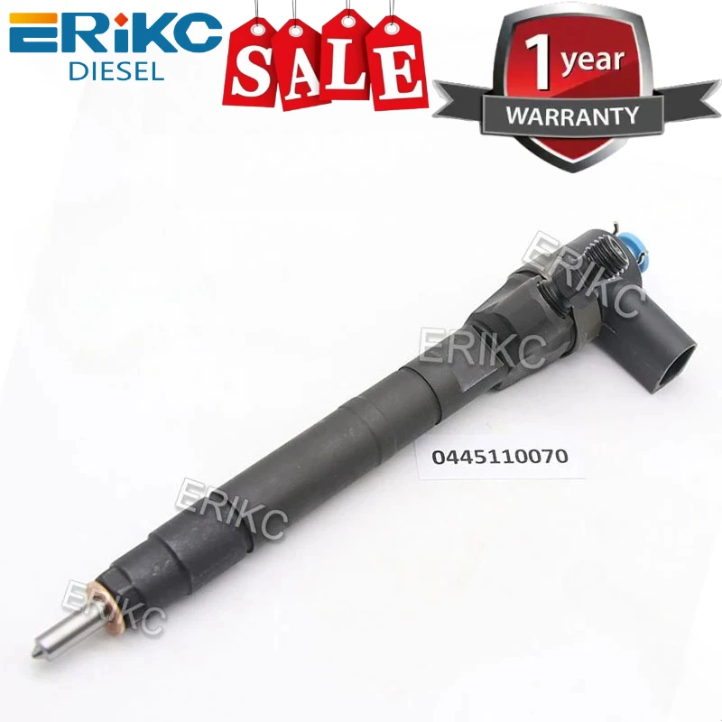 Inyector de Combustible 0445110070, Boquilla de Inyección 0 445 110 070 0445 110 070, Inyector Diésel para Mercedes-Benz Sprinter A6110700887 6110700887
