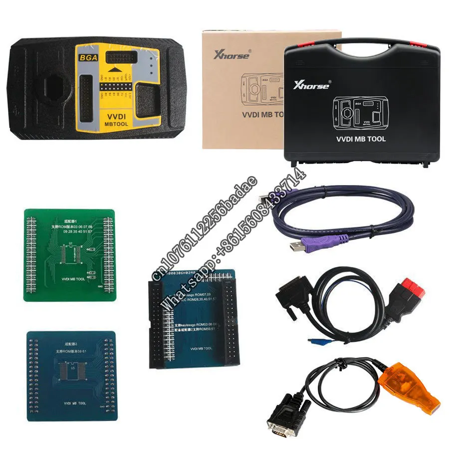 Latest Software VVDI BGA MB TooL Key Programmer Including  Calculator Function Online Update