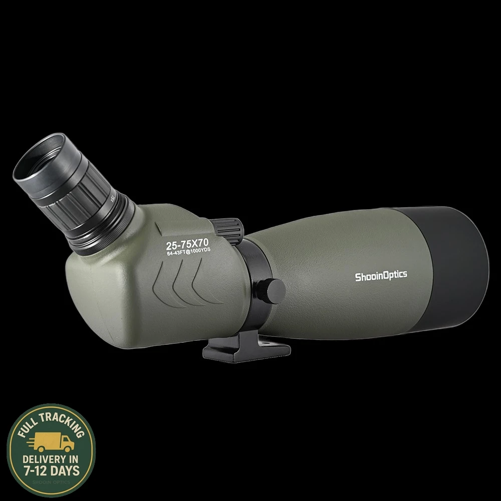 SHOOIN SPOTTING SCOPE SCY 20-60X60 25-75X70 FMC الطيور تشاهد التلسكوب أحادي القطب