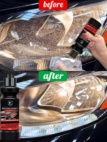 Kits de pulido líquido para restauración de faros de coche, eliminador de arañazos, herramienta de reparación de faros de coche, accesorios
