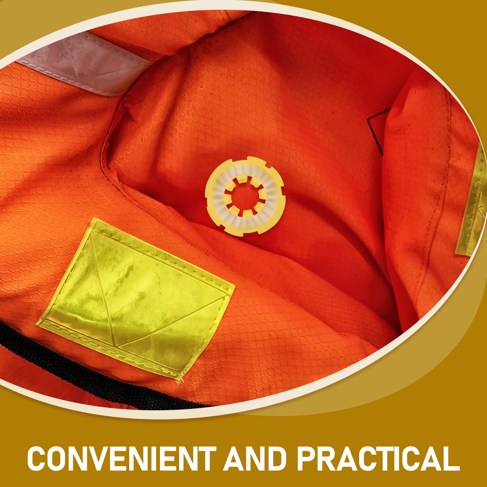 

Inflatable Life Jacket Pills Automatic Inflator Device Water Soluble Tablets Yellow Portable Life Vest Accessories Durable