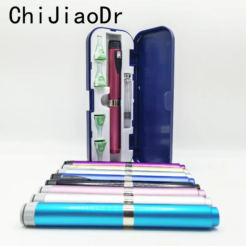 ملحق قديم 3 مللي صندوق فارغ زجاجة الجمال مكافحة الشيخوخة قلم سحري العناية بالتجاعيد الوجه مزيل التجاعيد قلم حقن