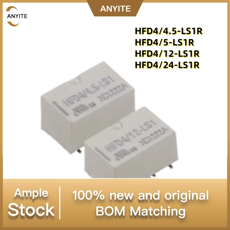 

New 10Pcs/LOT HFD4/4.5-LS1R HFD4/5-LS1R HFD4/12-LS1R HFD4/24-LS1R HFD4/4.5-LS1 HFD4/5-LS1 HFD4/12-LS1 HFD4/24-LS1 2A 8PIN