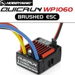 Hobbywing QuicRun WP1060 60A wodoodporny szczotkowany ESC Tamiya elektroniczny regulator prędkości dla 1/10 RC Car Buggy Truck Crawler