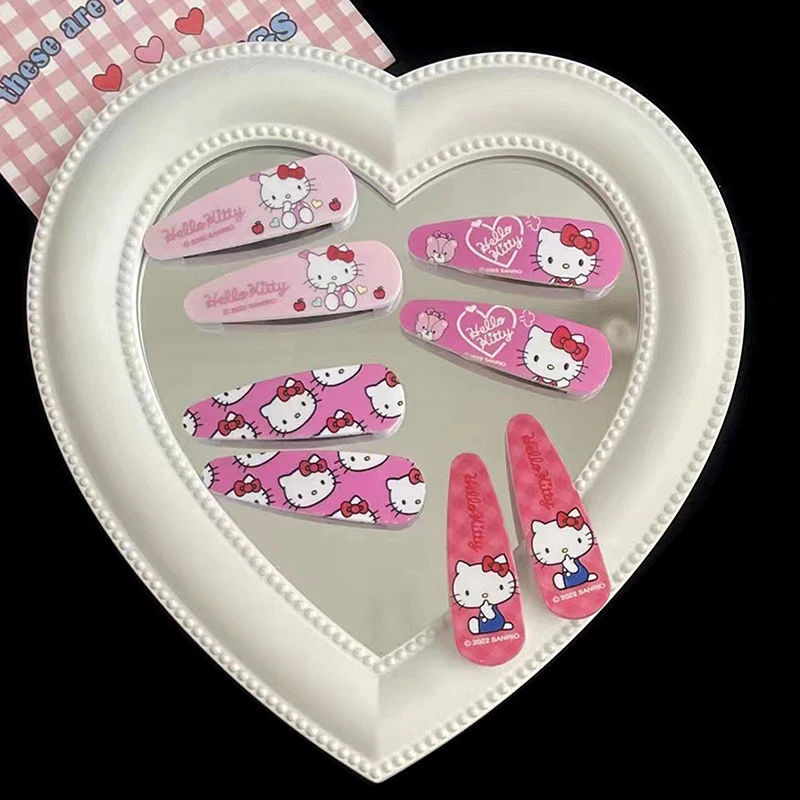 

2 шт., заколки для волос с котенком из мультфильма