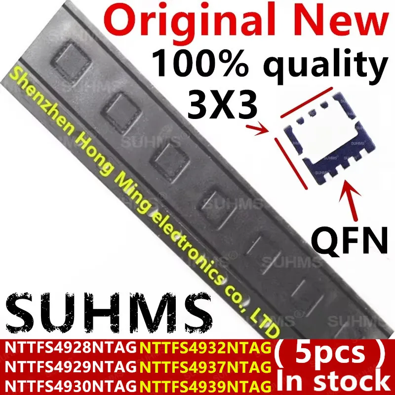 (5piece) 4928 4929 4930 4932 4937 4939 NTTFS4928NTAG NTTFS4929NTAG NTTFS4930NTAG NTTFS4932NTAG NTTFS4937NTAG NTTFS4939NTAG QFN-8
