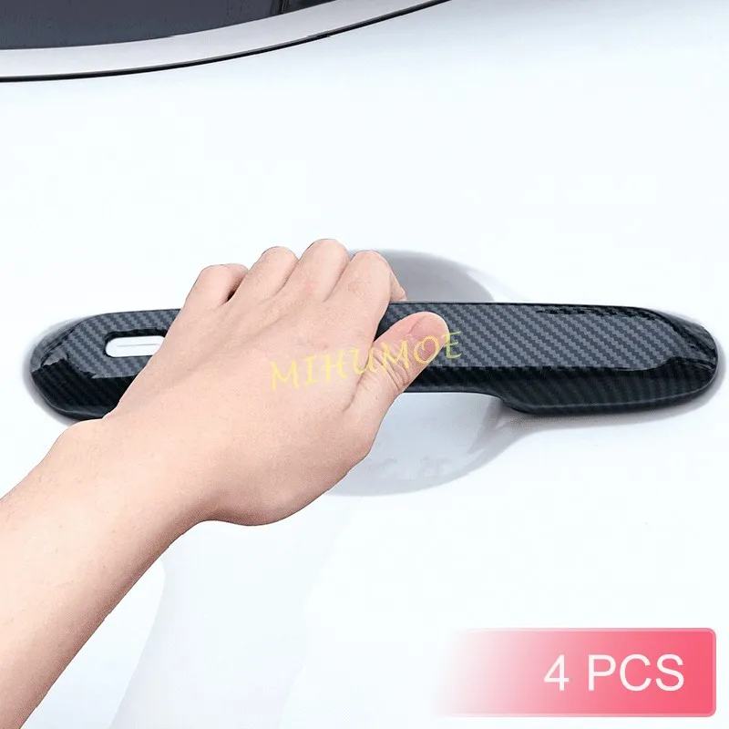 Voor Lexus NX RX NX250 RX350 350h 450h+ 2022 2023 2024 2025 2026 4 stuks exterieur auto deurgreep afdekking carbon fiber stijl trims