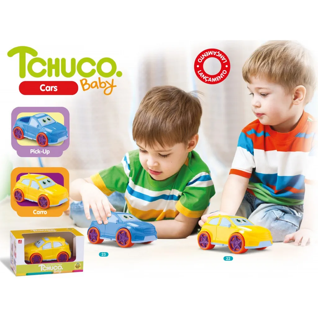 Carrinho toy baby Tchuco Cars Baby