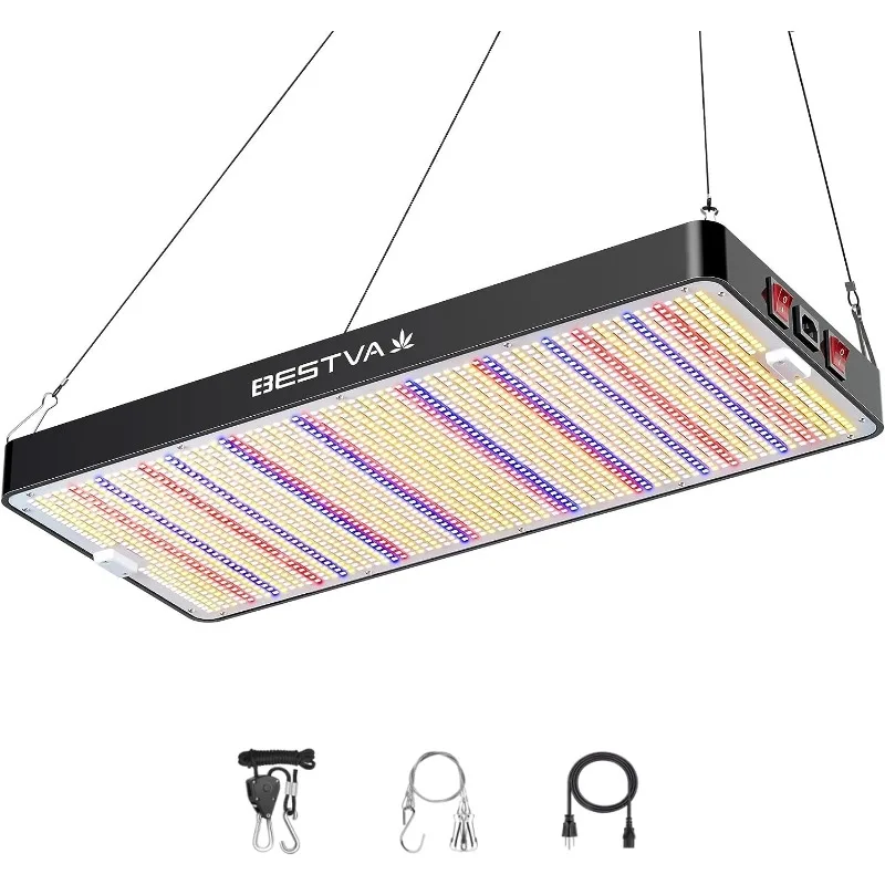 

BESTVA 2024 Newest Upgrade 3000W Led Grow Light with High Yield Diodes Full Spectrum LED Grow Lights