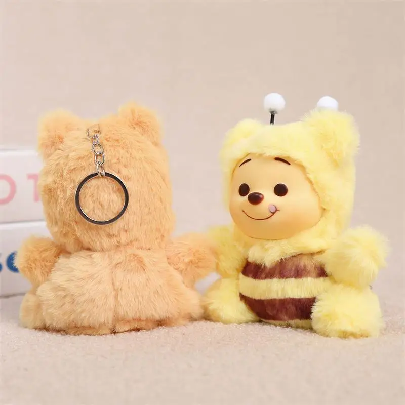 ديزني ويني بوه المشاغب حفلة أفخم صندوق أعمى بوه الدب حقيبة قلادة مفاجأة دمية هدية لطيف ويني بوه صندوق غامض #6