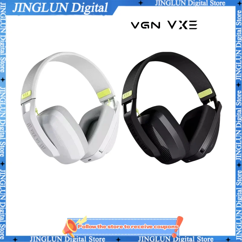 VGN VXE Siren V1 Wireless Gaming Headset Wireless Headphone 2-Mode Bluetooth 5.3 2.4G Esports Laptop Gamer Pc Gaming Mic Gift