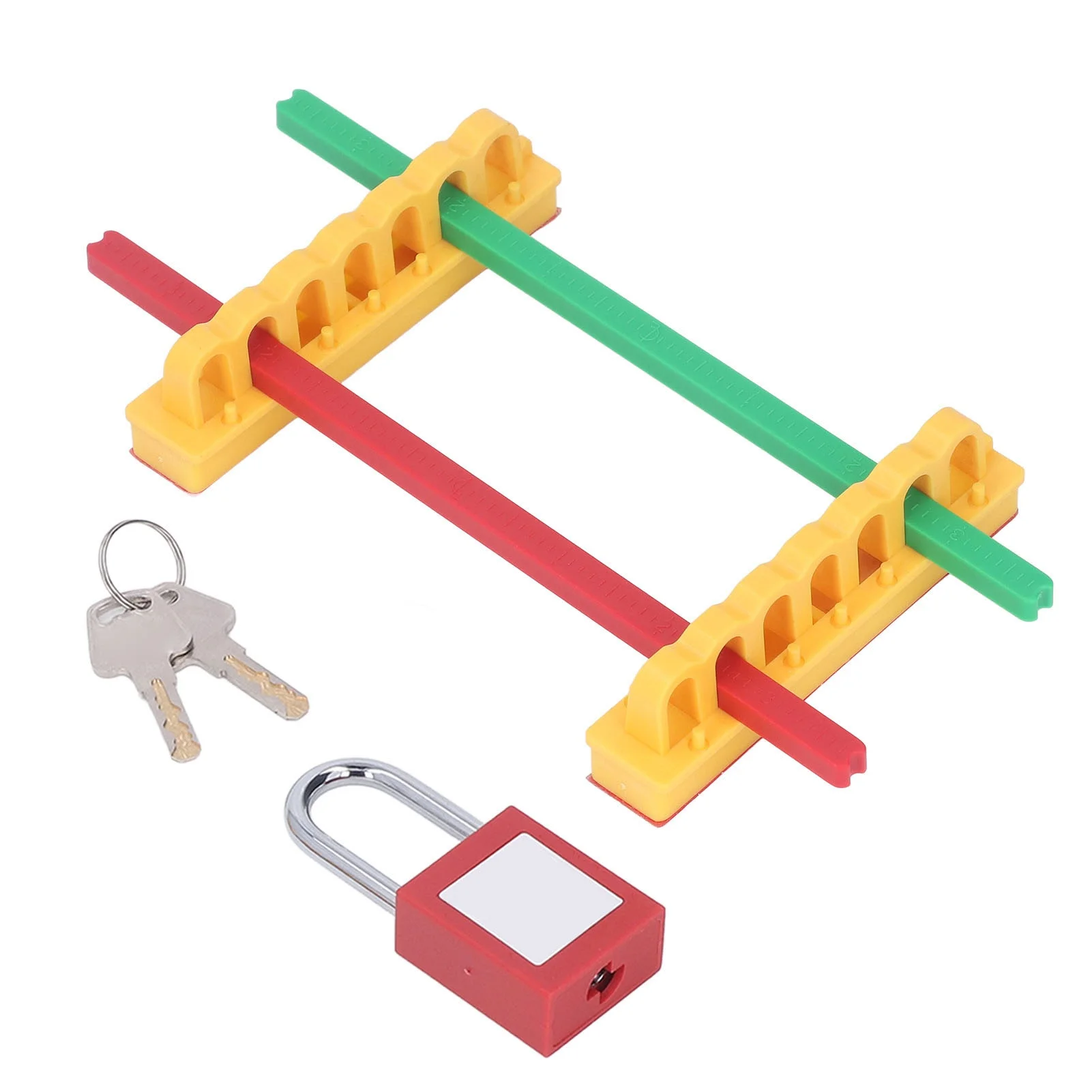 Breaker Lockout Blocker Kit Circuit Breaker Lockout Device Safety Electrical Lockout for Industrial Chemical Automotive