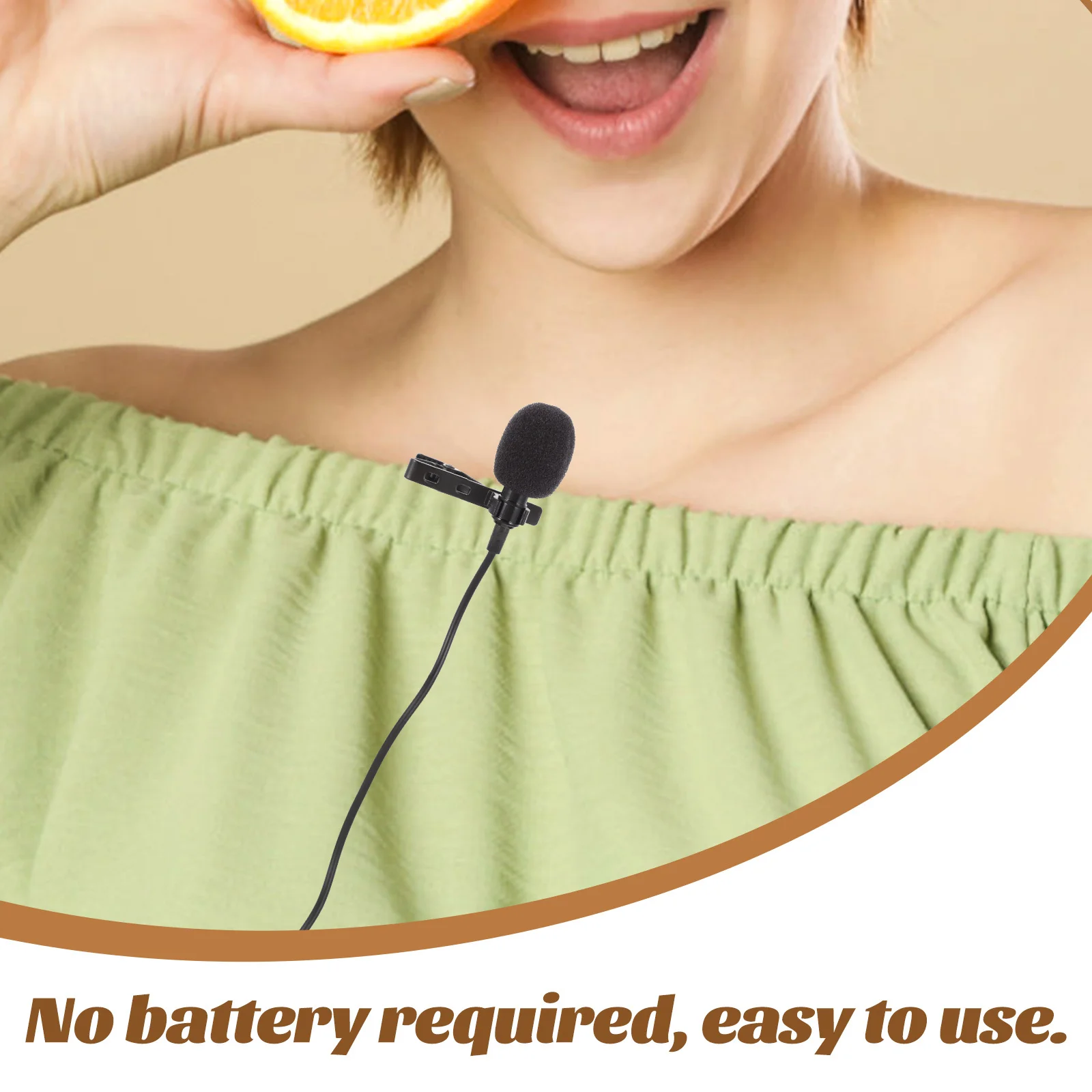 

10Pcs Microphone Lapel Tie Clips Compact Iron Lavalier Mic Clips Easy Clip-on for Voice Chat Conferences Lectures Presentations