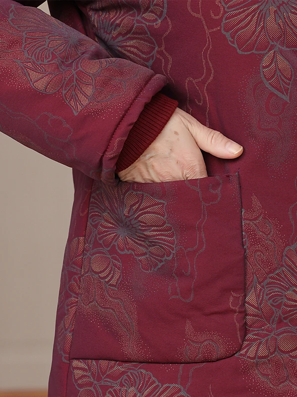 Veste en coton doublée de pola - Women Fashion Over 60 avis et prix