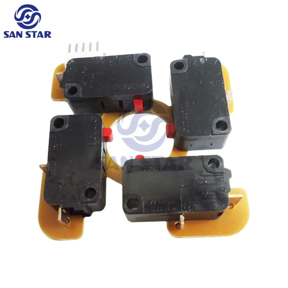 2 pcs of Arcade Stick Original Sanwa Joystick PC Board-Replace joystcik Pandora Box Hitbox PC Game board DIY Parts